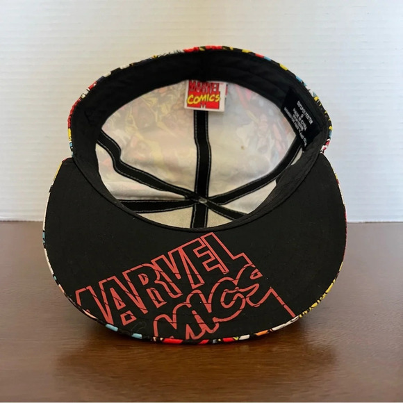 Marvel Comics Character Graphic Fitted Baseball Cap Hat Size small 2010 EUC - Picture 5 of 8